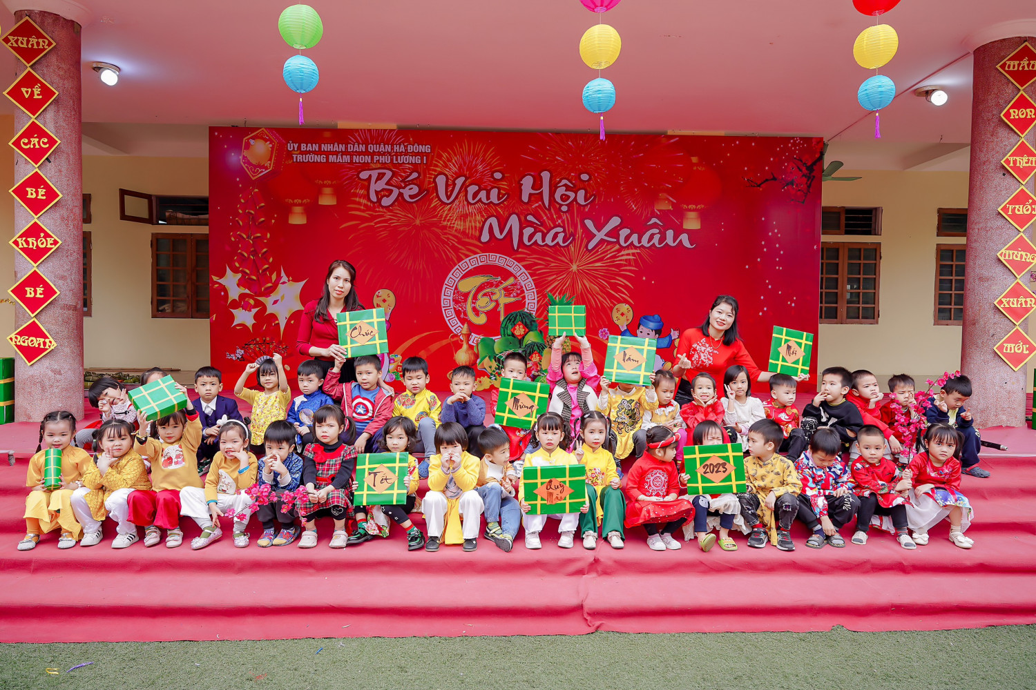 BÉ VUI HỘI MÙA XUÂN QUÝ MÃO NĂM 2023
