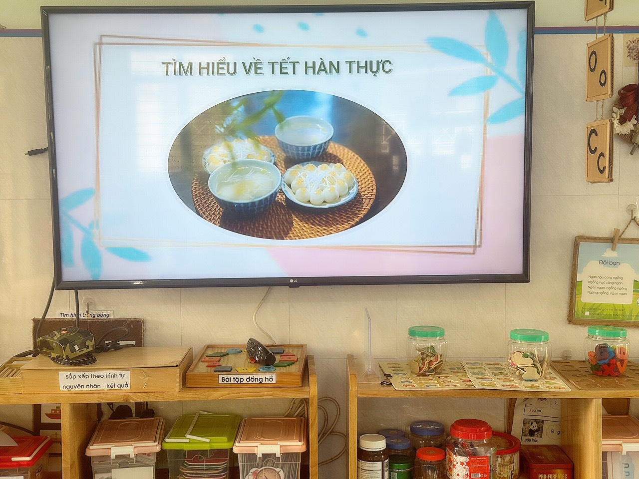 TẾT HÀN THỰC - BÉ LÀM BÁNH TRÔI  - TRẺ MGL  A1 - A2 - A3 - A4